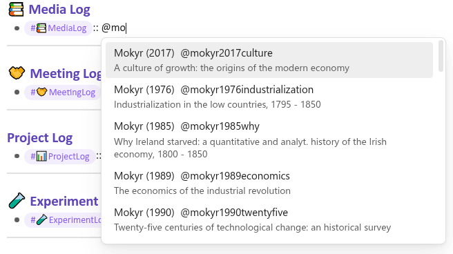 inline search